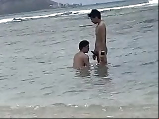 Caught playing on the beach 9:03 2020-06-18